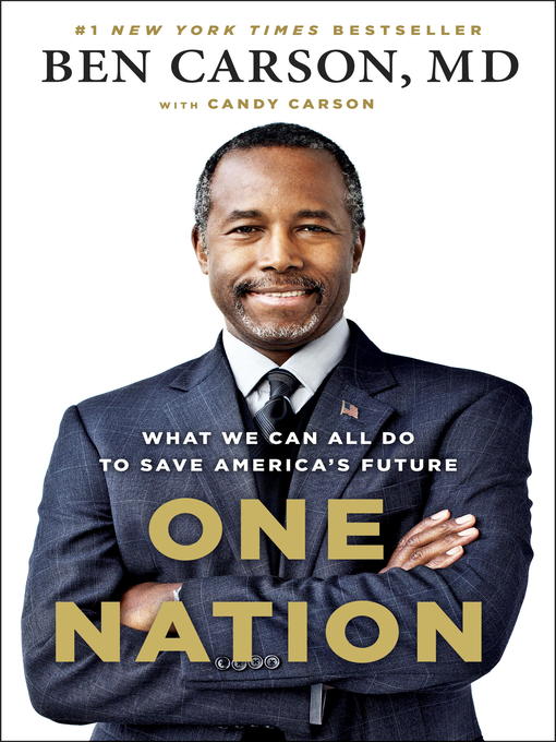 Title details for One Nation by Ben Carson, MD - Wait list